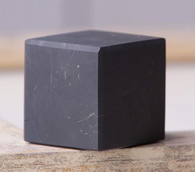 Shungite Unpolished Cube 4x4cm - NEW122