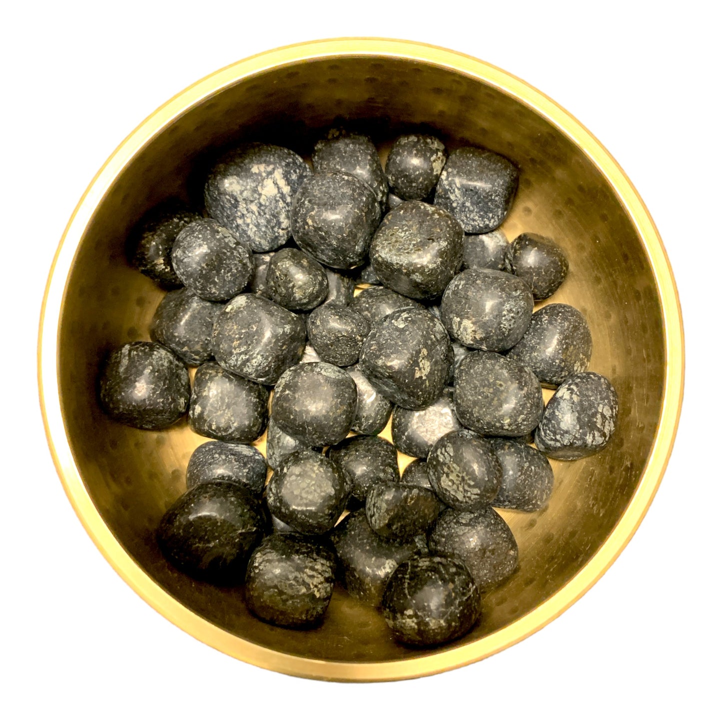 Shungite Tumbled Stones - Medium 20 - 30 mm - 500 GRAMS 1.1 LB - India - NEW1122