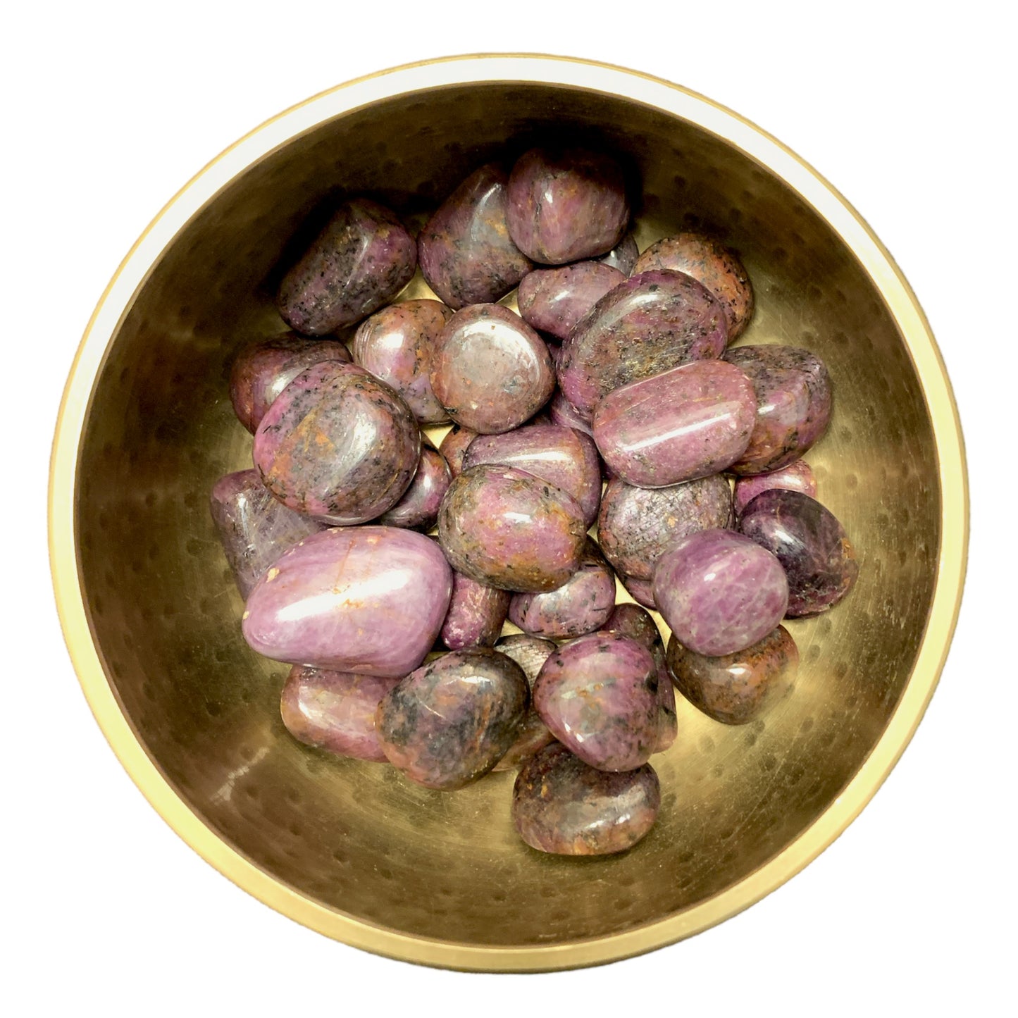 RUBY Tumbled Stones - Medium 20 - 30 mm - 500 GRAMS 1.1 LB - India - NEW1122