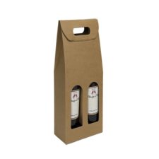 Kraft Smooth Finish 2 Bottle Carrier 4.25″ x 2.13″ x 12″
