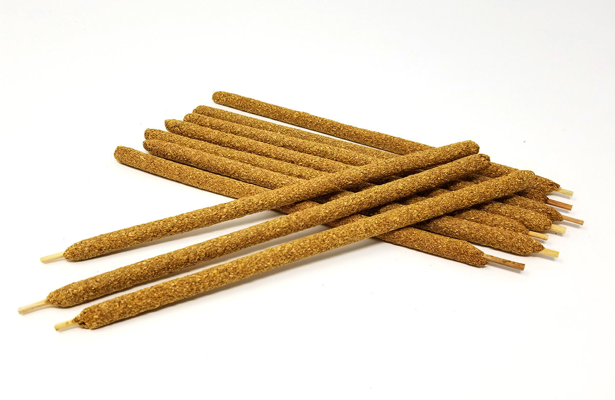 PK/5 - Thick Artisan Deluxe Incense Sticks - 100% Pure Palo Santo - 8 inch - Sacred Smoke