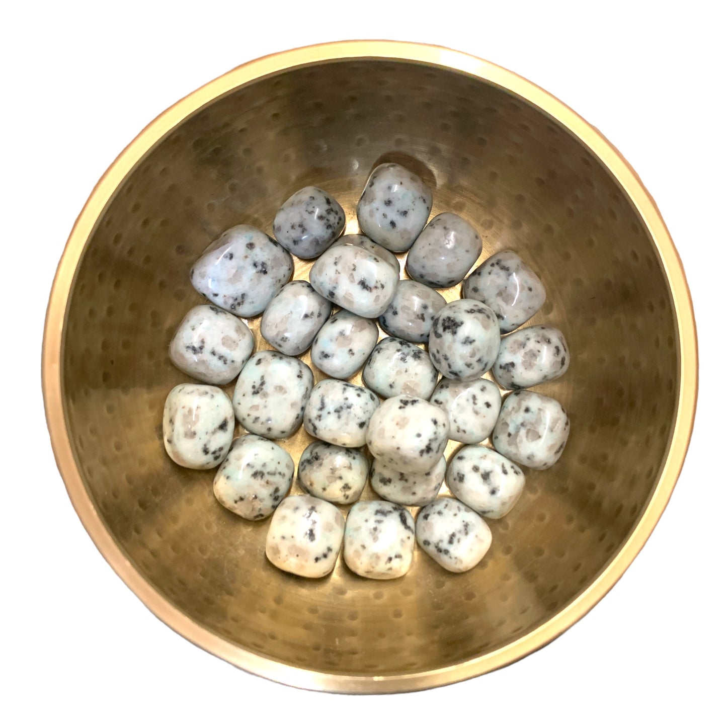 Kiwi Jasper Tumbled Stones - Medium 30 - 35 mm - 1 lb. - China - NEW722