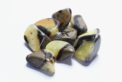 Septarian Tumbled Stones - Medium 20 - 30 mm - 1 LB - Madagascar
