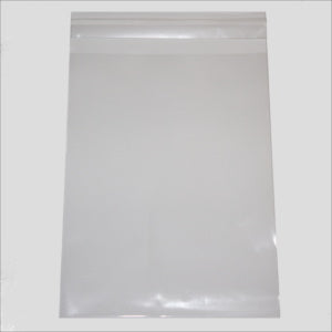 PK/100 - 2 X 3 - CLEAR LIP & TAPE FLAT BAGS