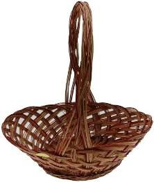 Coco Midrib OVAL FRUIT BASKETS 14 inch 60 per CASE