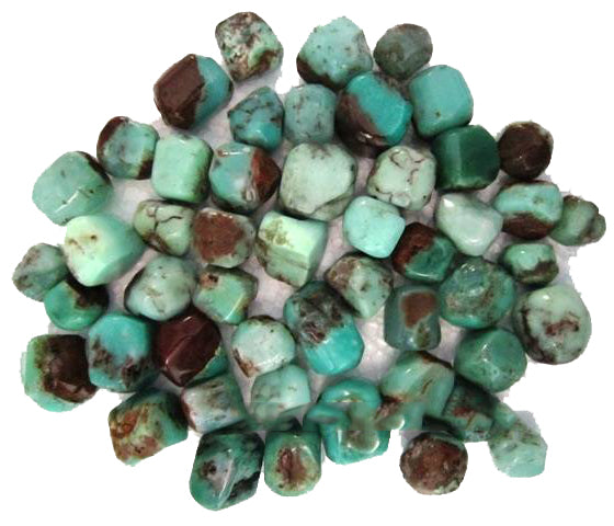 Chrysoprase Tumbled Stones - Medium 25 - 30 mm - 500 grams (1.1 LB) India