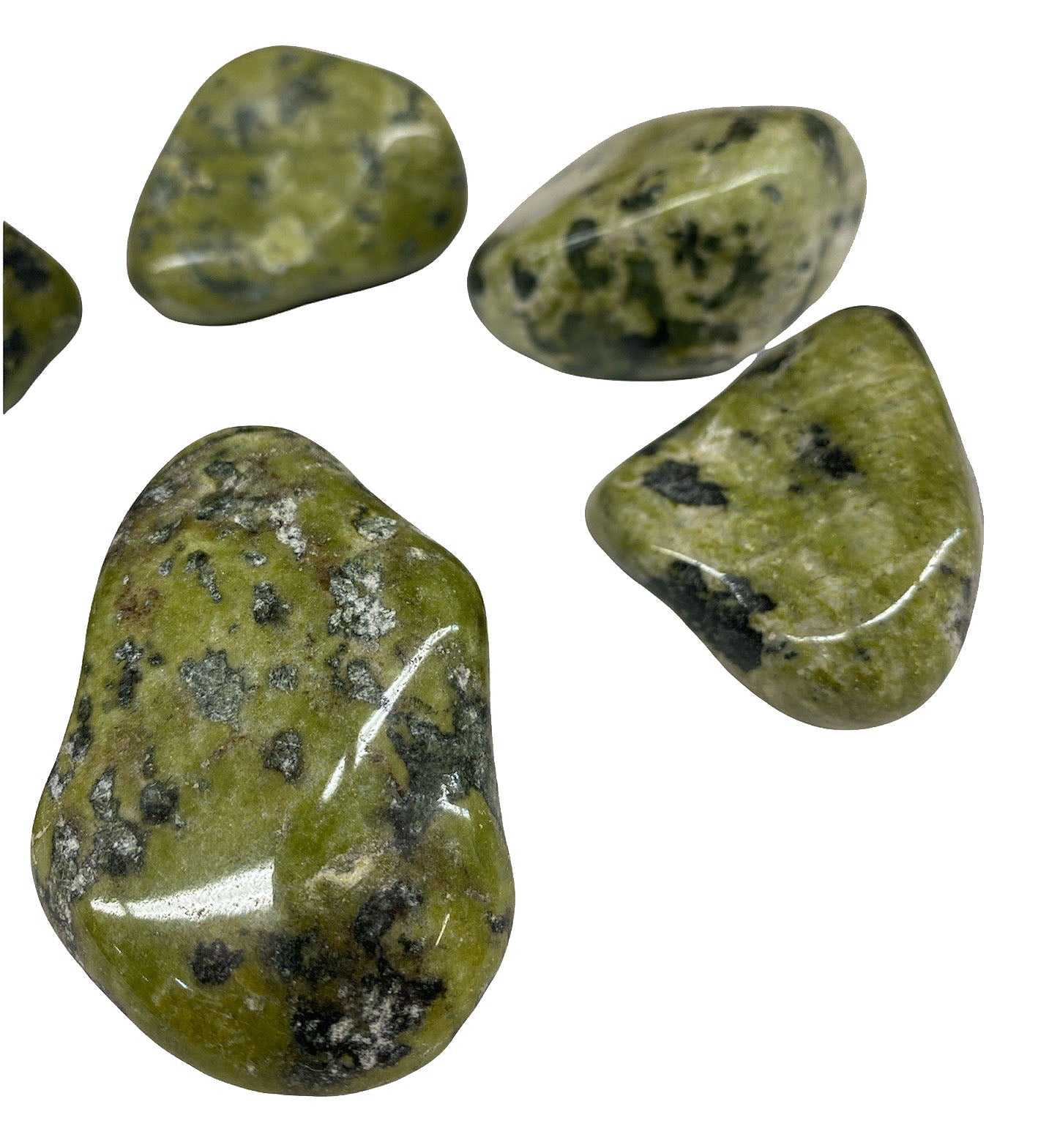 Nephrite Jade Tumble Stones - 40 to 60mm - Q2A - Brazil - NEW122
1 LB