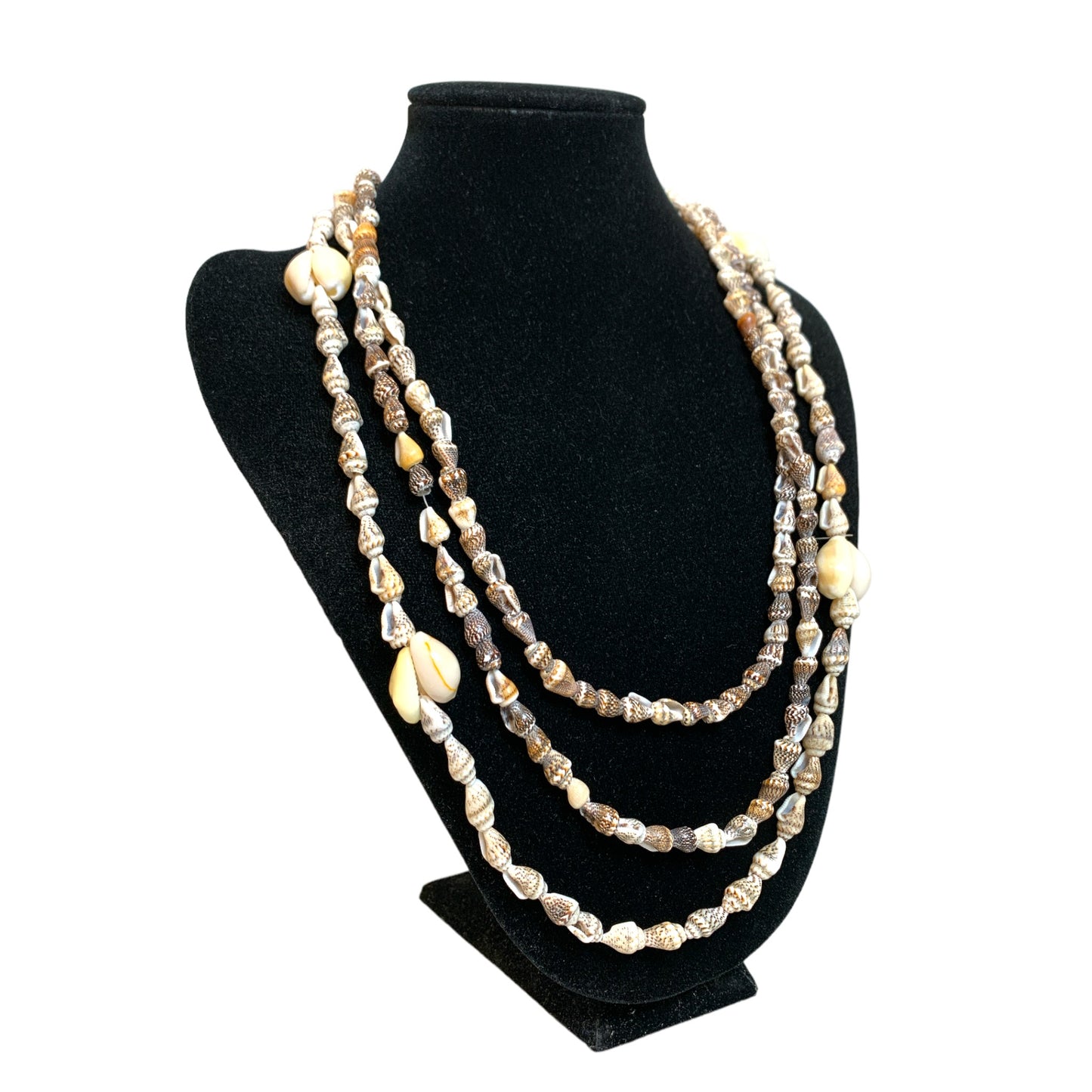 NASSA & COWRIE NECKLACE 72 Inches