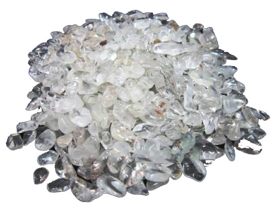 Clear Quartz Chips 5 to 8mm - 500 Gram (1.1 Pound) - Brazilian