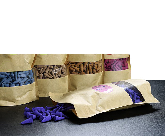 Incense Tower Cones - SANDALWOOD SCENT - Cone Size 30x15mm - 450 per Bag - NEW920