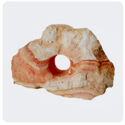 Rainbow Stone with 1 Hole Drilled - Mixed Color - Indonesa - NEW1023