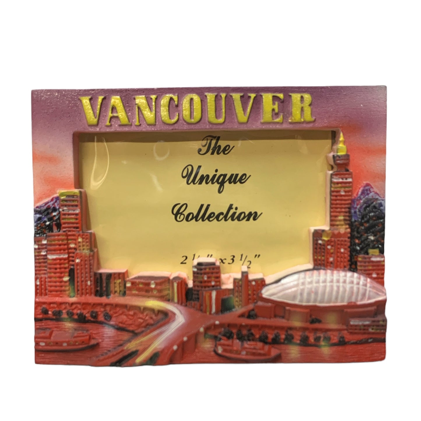 MAGNET/FRAME - VANCOUVER SUNSET PK/6 3.5"x2.5"