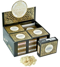 Goloka Gun Dammar Resin Incense - Display Box With 12 Packs 50 grams