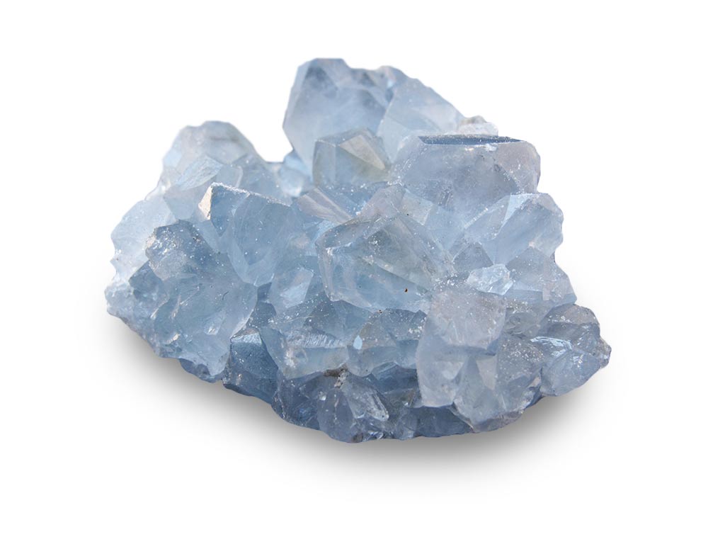 Natural AAA Quality Celestite Druze Crystal 100 to 500g - Sold by the gram - Madagascar - 30 to 150 per 15kg case - NEW622