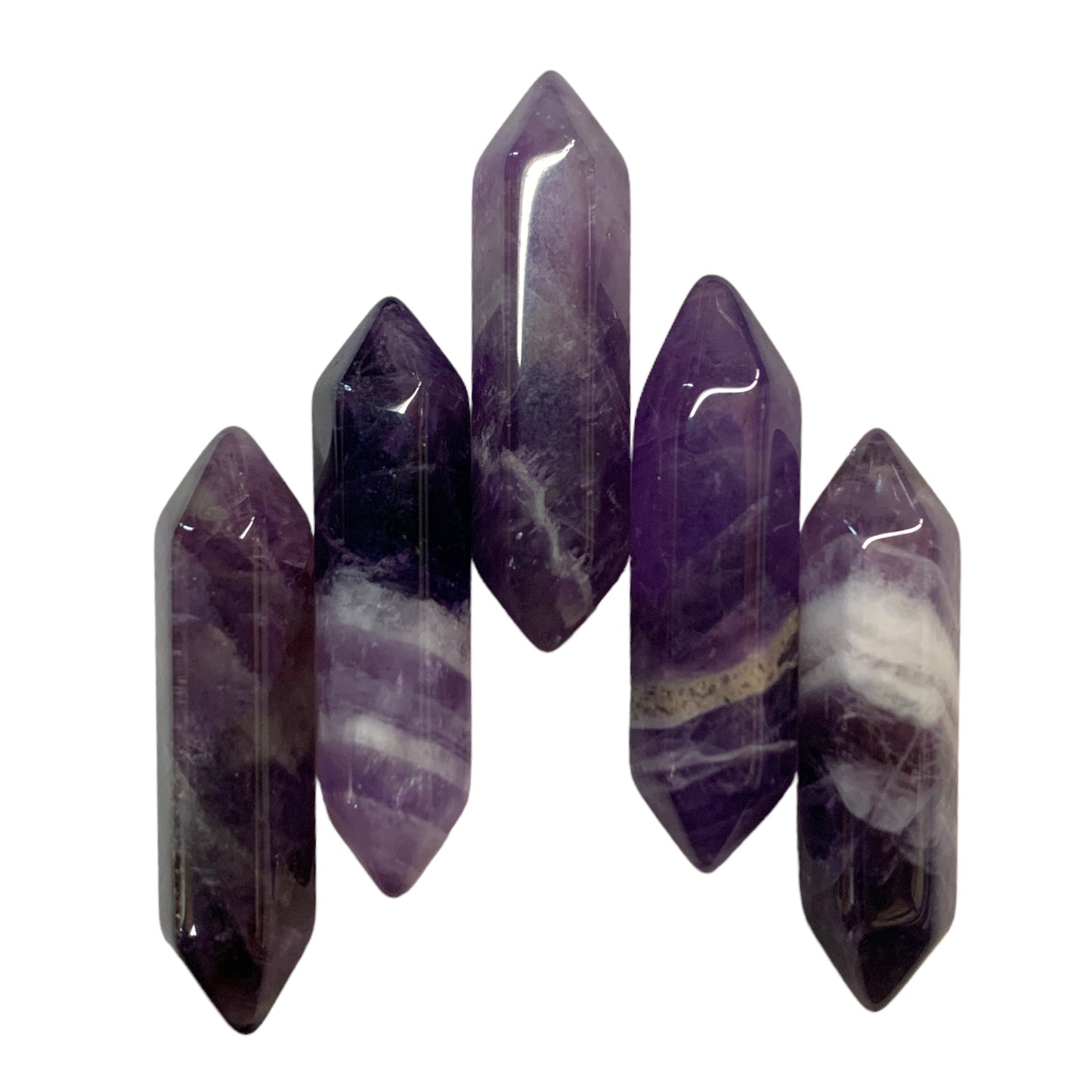 Dream Amethyst - 30-33mm - Double Terminated Pencil Points - China - order in 5's - NEW822