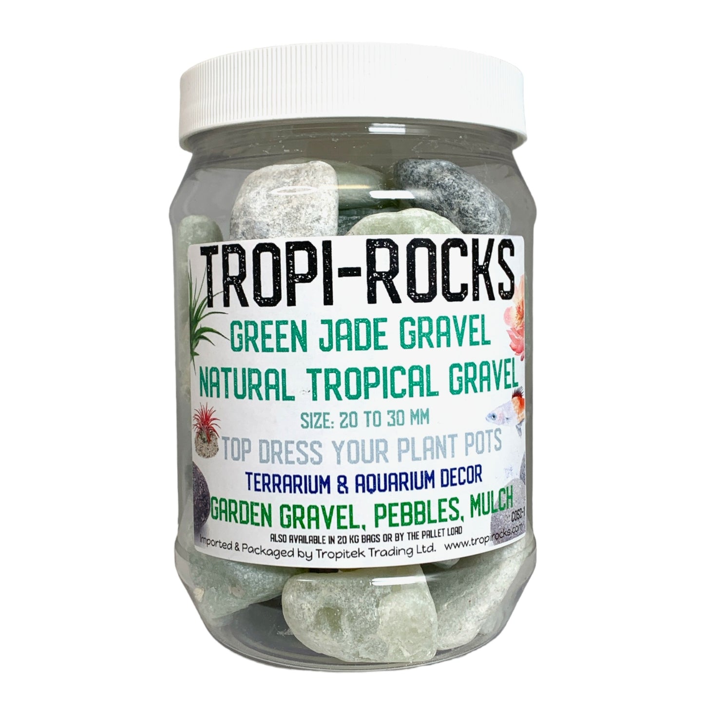 Green Jade 20-30 MM - 1290g Average - Small PB1 JAR