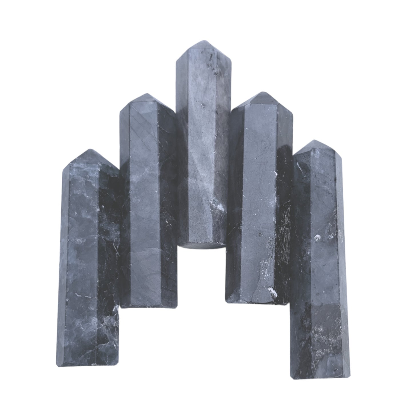 Blue Jade - 25-30mm - Single Terminated Pencil Points - (retail purchase as singles, wholesale min order 5) - NEW1020 - India