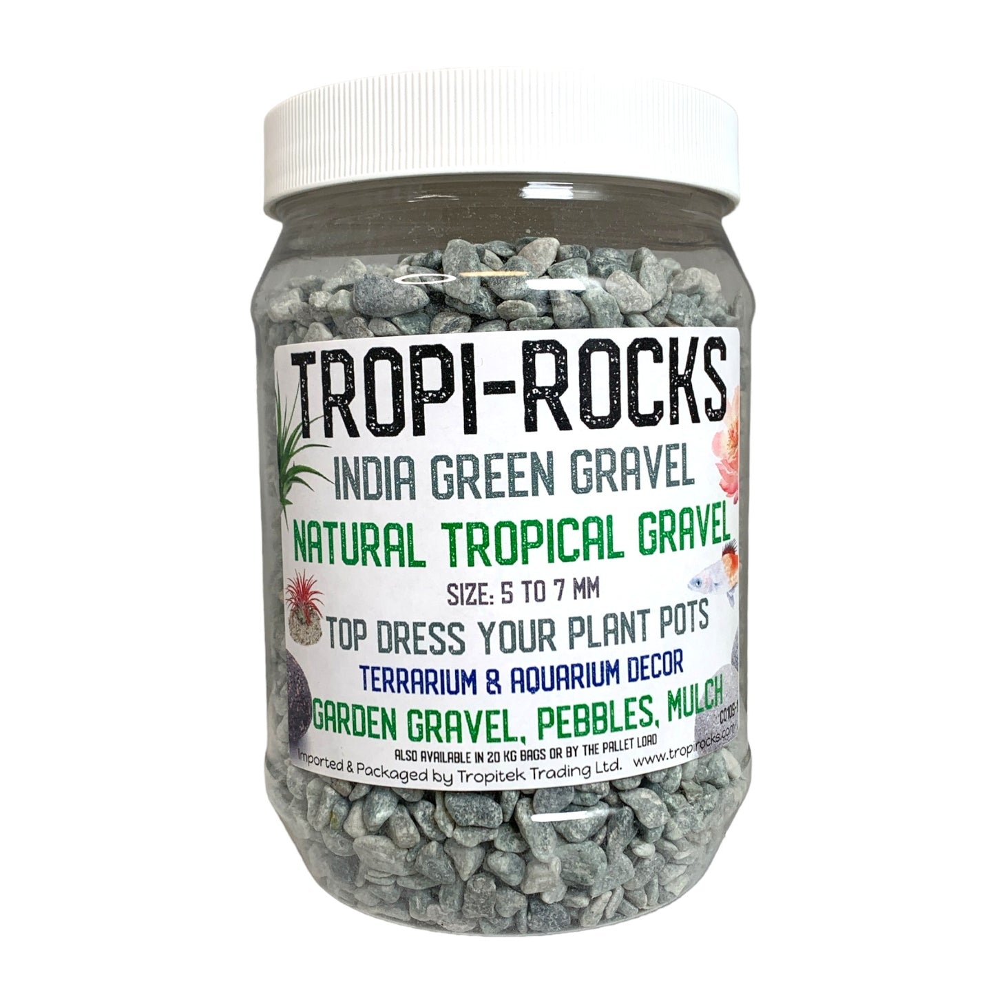 India Green 5-7MM - 1350g average - PB1 JAR