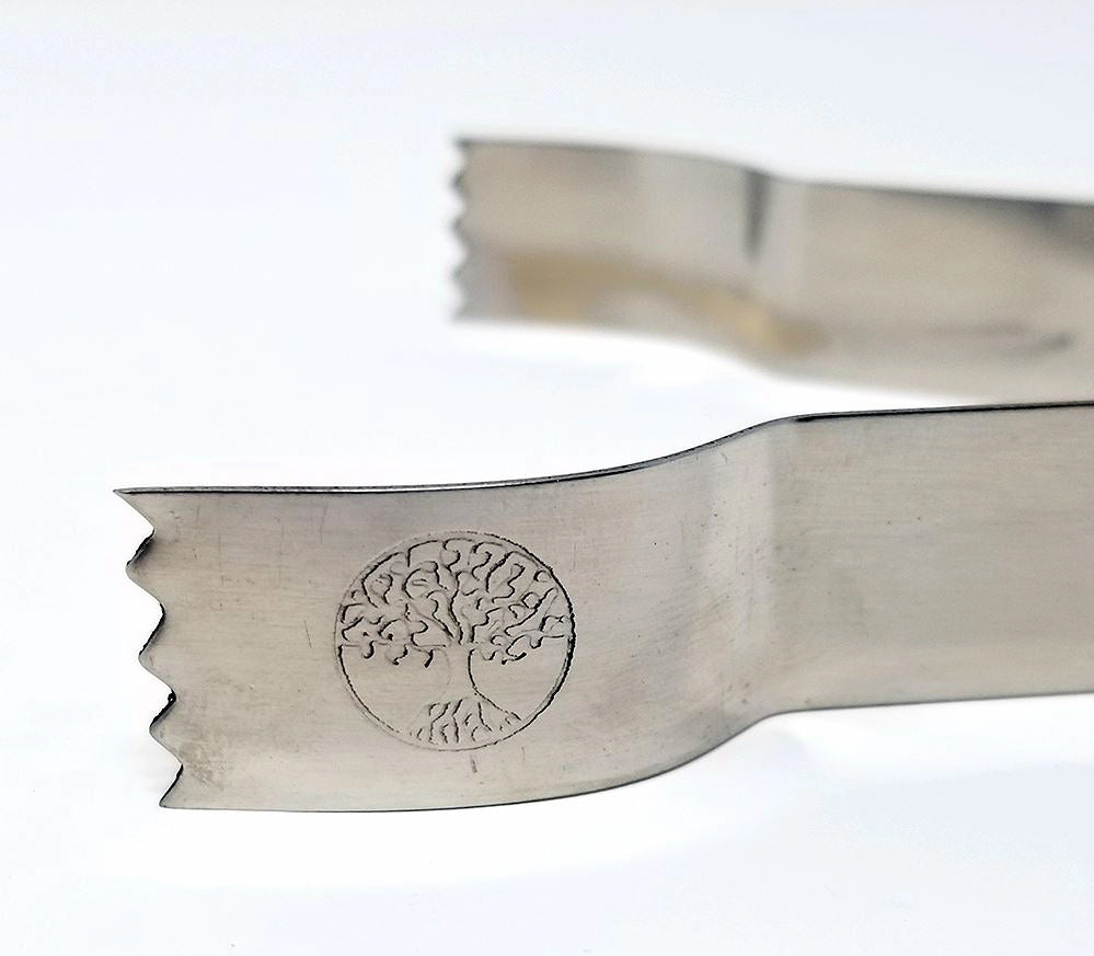 Tree of Life Stainless Steel Tongs 5.75"L 0.75"W
