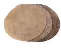 12 inch - Water Buffalo Rawhide ROUND DRUM Sheet - India - NEW523