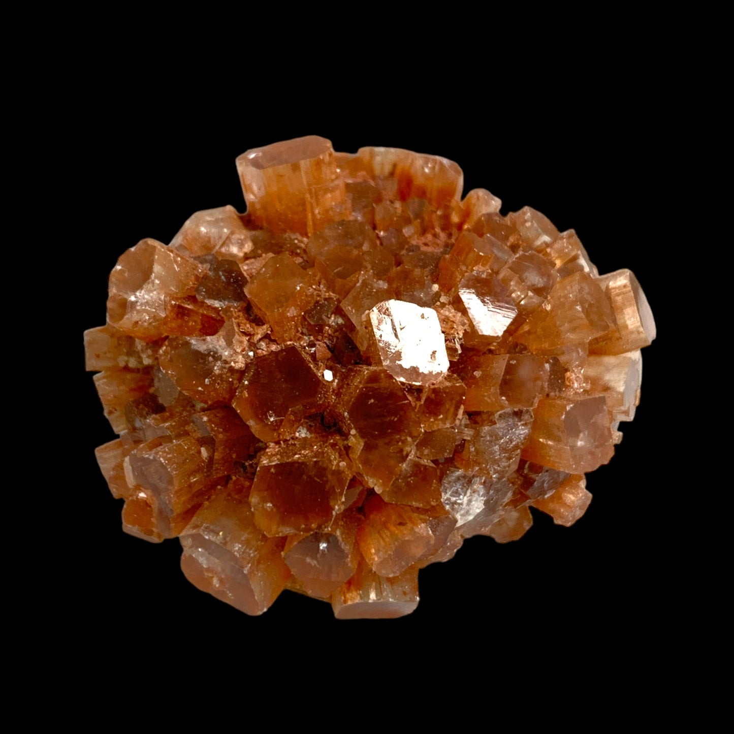 #1 Orange Aragonite - 81g - 2 inch - China - Specimen 1