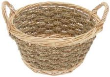 Round Willow / Seagrass Trays - 9 inches