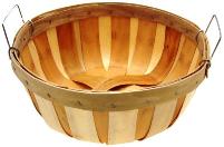 HALF BUSHEL BASKET SHALLOW - 12 inch DIA x 5 DEEP