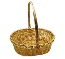 Oval Baskets with Handles