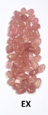 Rose Quartz Tumbled Stones - Medium 20 - 30 mm - Grade Extra - 1 lb. - Brazil - NEW122