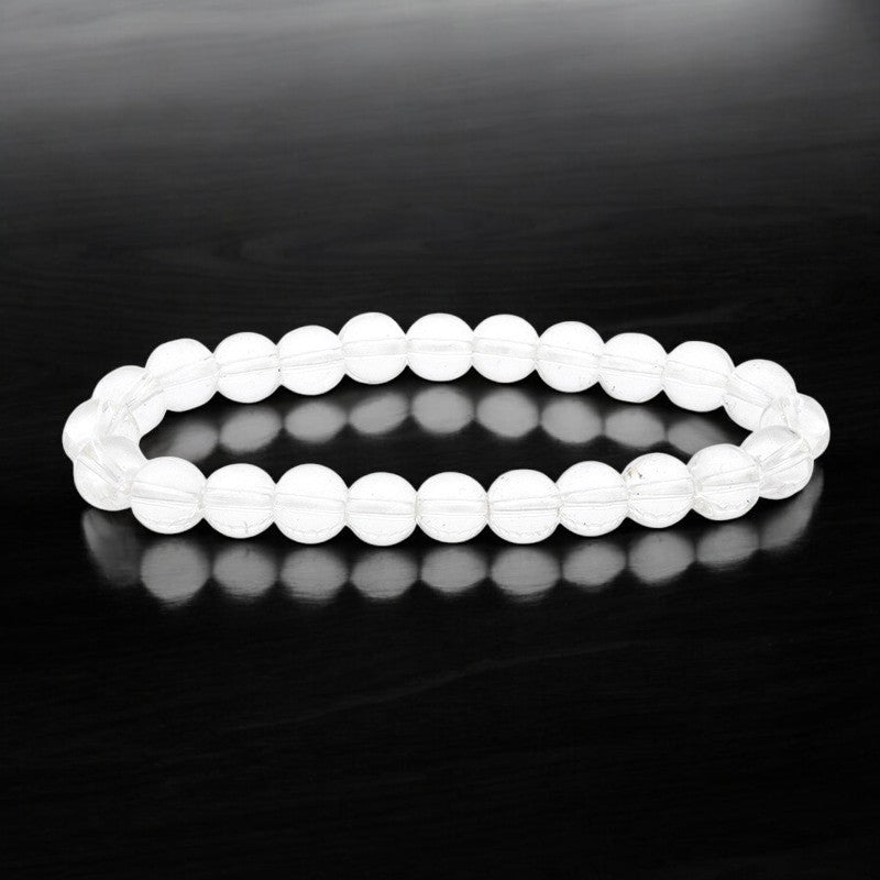 Clear Quartz Bracelet - 7-8mm Beads 8 inch - China - NEW523