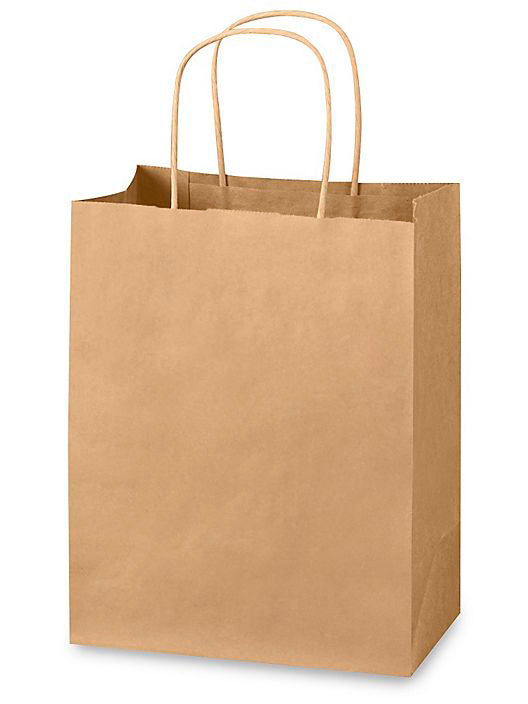Natural Kraft - Bistro Shopping Bags - 14.5 x 9 x 16.25 inch W x D x H