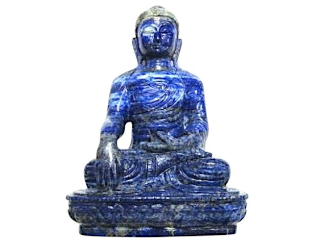 Lapis Lazule Buddha - 1240 grams - Available by special order - NEW325