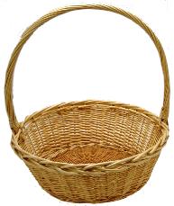S/3 WILLOW ROUND BASKETS 18 - 15 - 12 inch