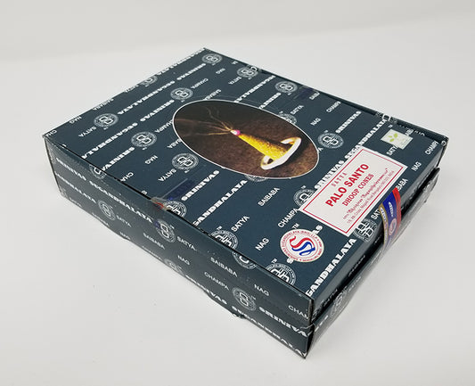 Satya Palo Santo Cones - 12 cones per pack 12 packs per box