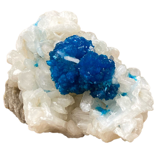 Stunning Cavansite on Stilbite Specimen - CRYSTAL REQUEST - Assorted Sizes - Sold by piece - India