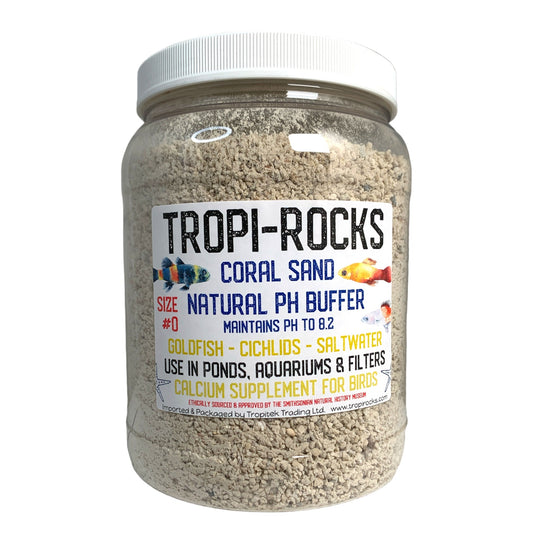 CALCIUM SAND #0 SUPER FINE - 2450g Average - PB2 JAR