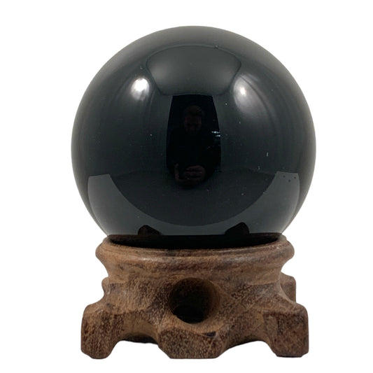 BLACK OBSIDIAN - appx 50 mm - Sphere -
