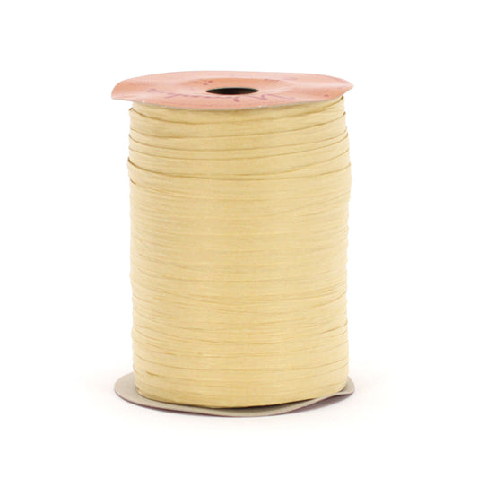 Matte Paper WRAPHIA ll  Raffia - Oatmeal - 7 mm x 100 yards