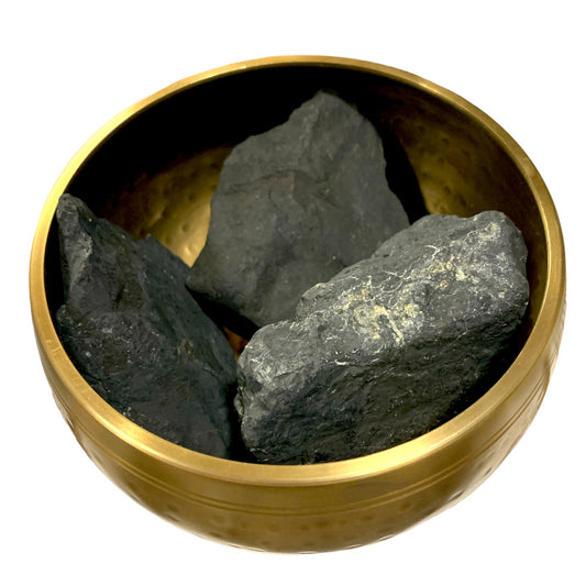 Natural Rough SHUNGITE Raw Stone - Assorted Sizes - Sold by the gram - BRAZIL - tumbling rock