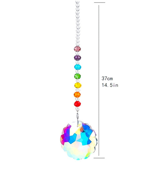 K9 Aura Crystal Hanger Suncatcher - 14.5 inch long - China