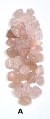 Rose Quartz Tumbled Stones - Large 30 - 40 mm - Grade A - 1 lb. - Brazil - NEW122