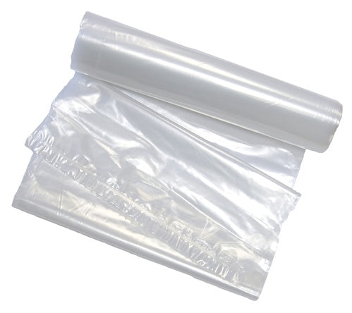 ROLL/200 GUSSET POLY BAGS 24 x 6  x 36 x .6 mil Plant Weather Bags