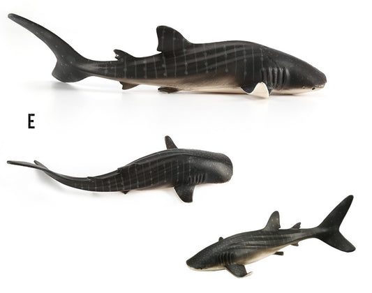 Whale SHARK - Model Figure Toy ABS Plastic - 220x100x70mm