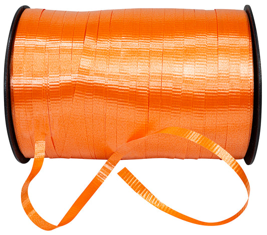 Regular Curling Ribbon - Orange Fiesta - 3/16 inches x 500 yards