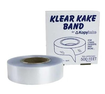 Klear Kake Band 4 inch x 500 feet - Bakery - Clear Cake - Part no. KB400