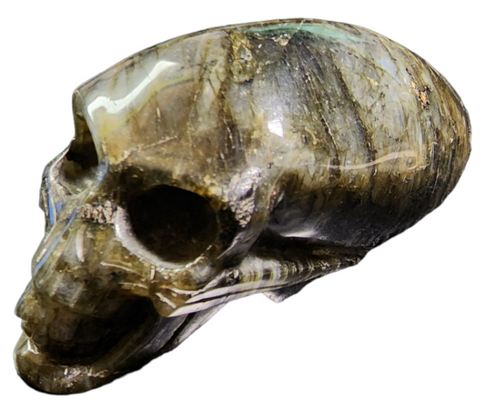 Alien Skull - Labradorite - Medium 5 inch - Price per gram - China - NEW1122