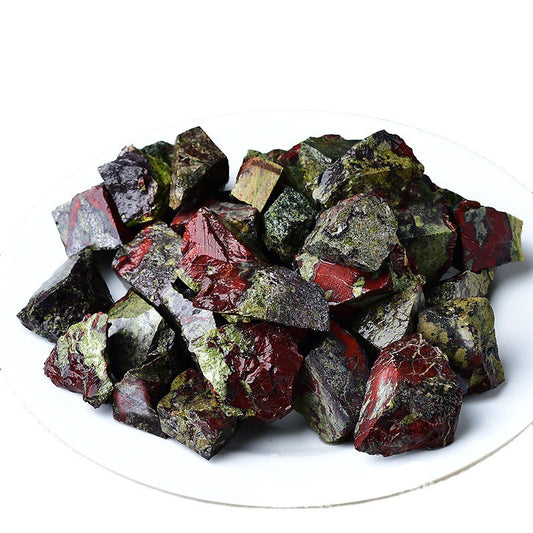 Natural Rough DRAGON BLOOD Raw Stone - 3 to 5 cm - Sold by the gram - China - tumbling rock