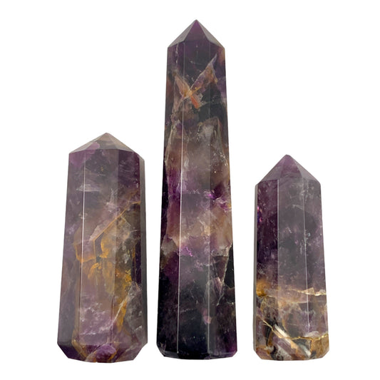 Amethyst - 3 to 5 inches - Price per gram - Polished Points - Made in India