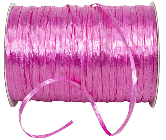 Pearlized Rayon Raffia - Azalea - 100 yards - Wraphia