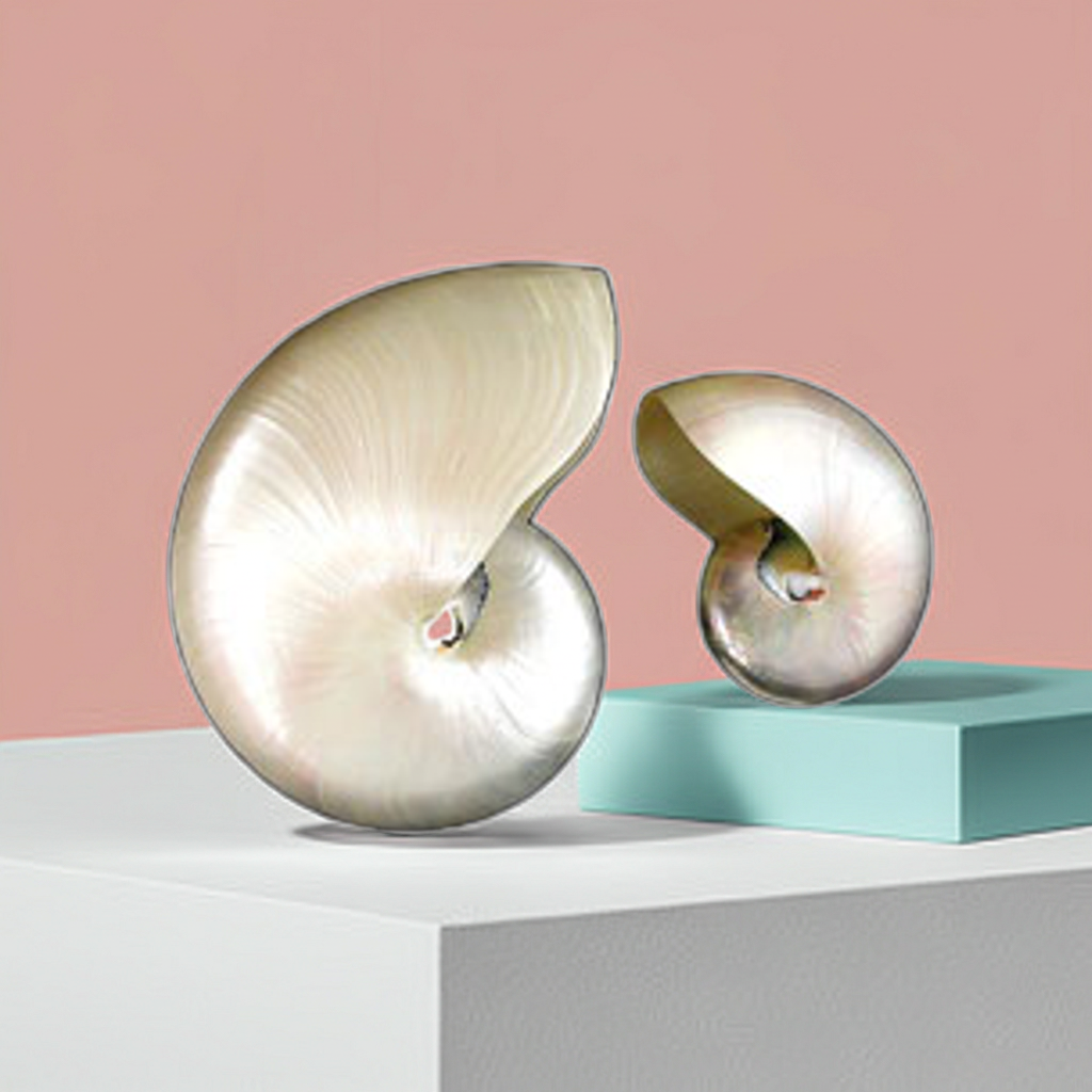 Nautilus Shell - 4 - 5 inches - Pearlized - Philippines